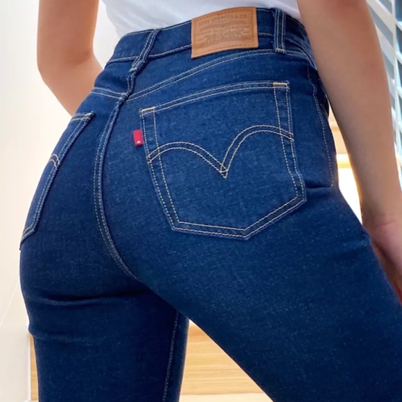 LEVI'S RIBCAGE BOOTCUT JEANS 25 x 33, NWT. - Picture 3 of 5